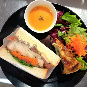 カフェタイム、サンドイッチプレート